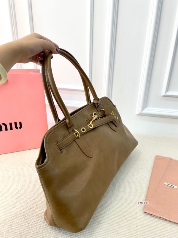 free shipping! new miumiu tote & briefcase style bag