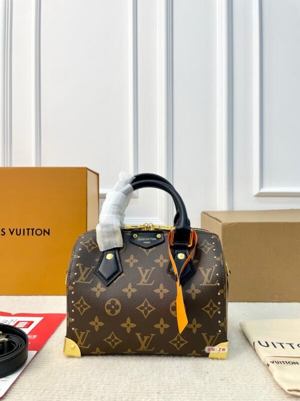 free shipping! lv speedy pillow bag