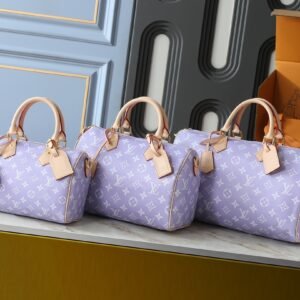 lv speedy p9 bandoulière 40 monogram leather handbag