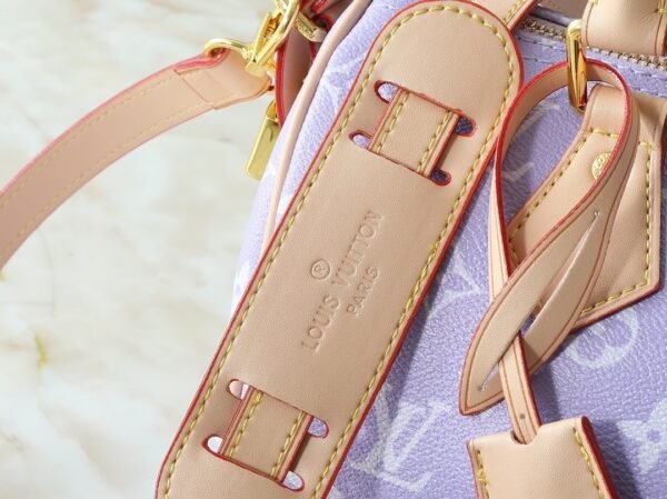 lv speedy p9 bandoulière 40 monogram leather handbag