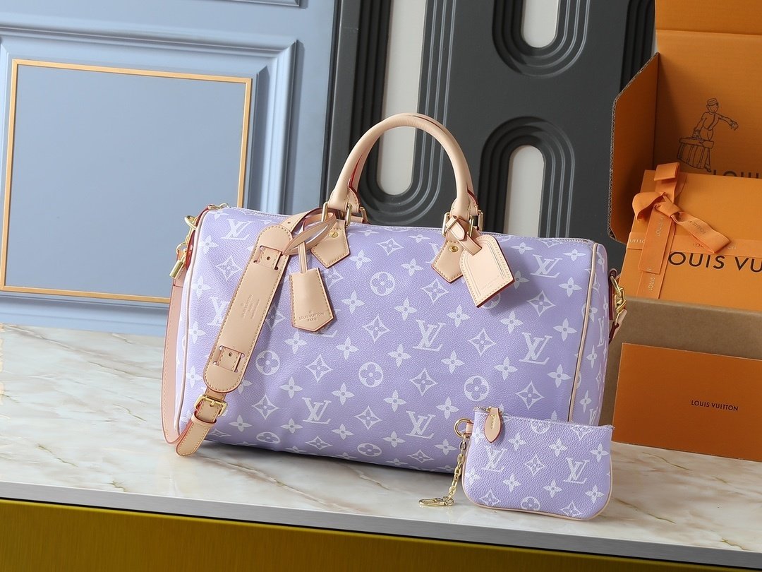 lv speedy p9 bandoulière 40 monogram leather handbag lv speedy p9 bandoulière 40 monogram leather handbag