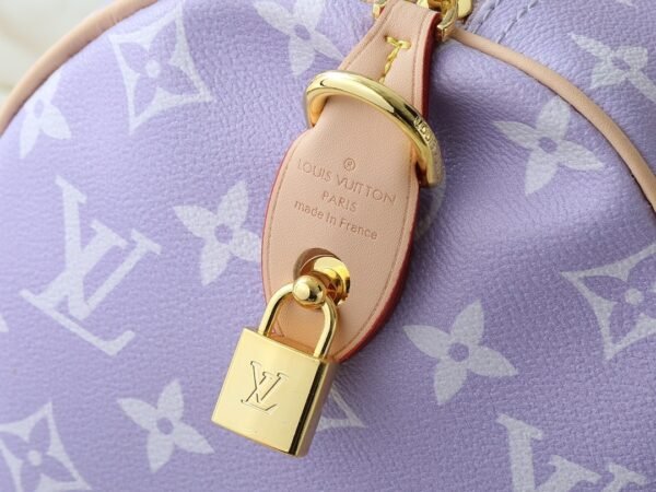 lv speedy p9 bandoulière 40 monogram leather handbag