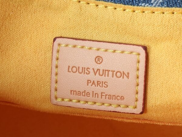 lv denim tote bag 26.0 x 19.0 x 13.0cm
