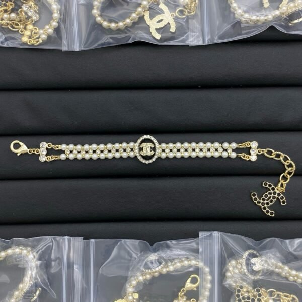 chanel set necklace bracelet earring