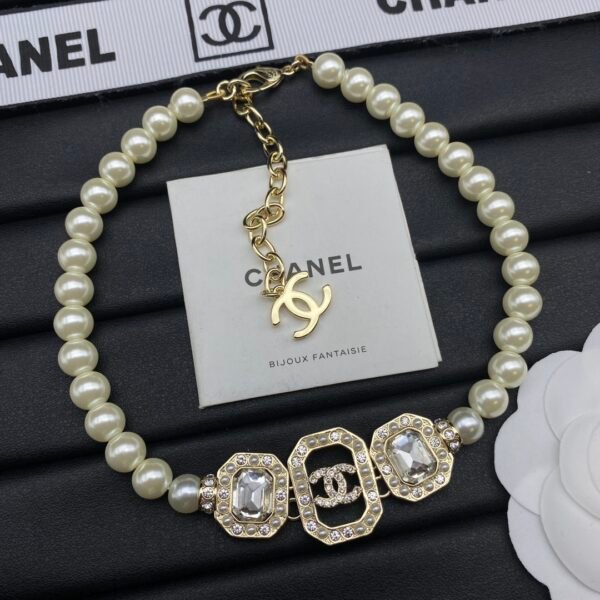 chanel set necklace earring
