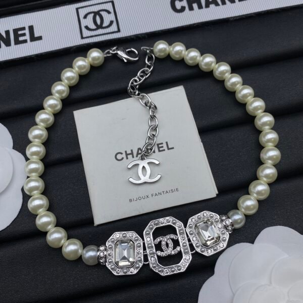 chanel set necklace earring