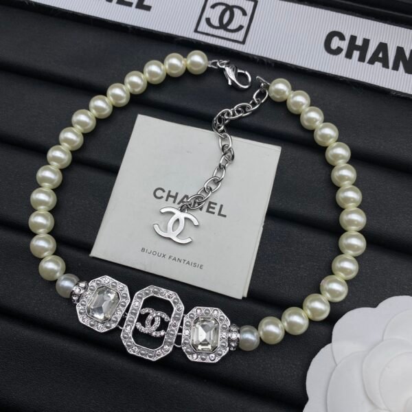 chanel set necklace earring