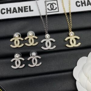 chanel set necklace earring (复制)