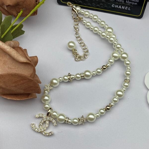 chanel set necklace earring