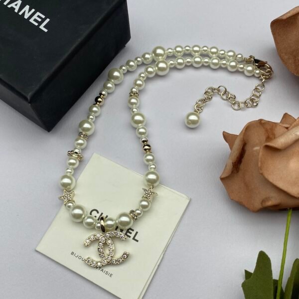 chanel set necklace earring