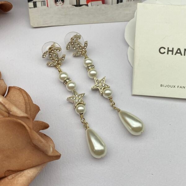 chanel set necklace earring