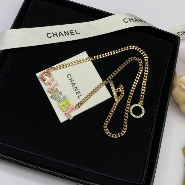 chanel set necklace bracelet brooch