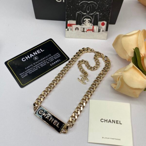 chanel set necklace earring