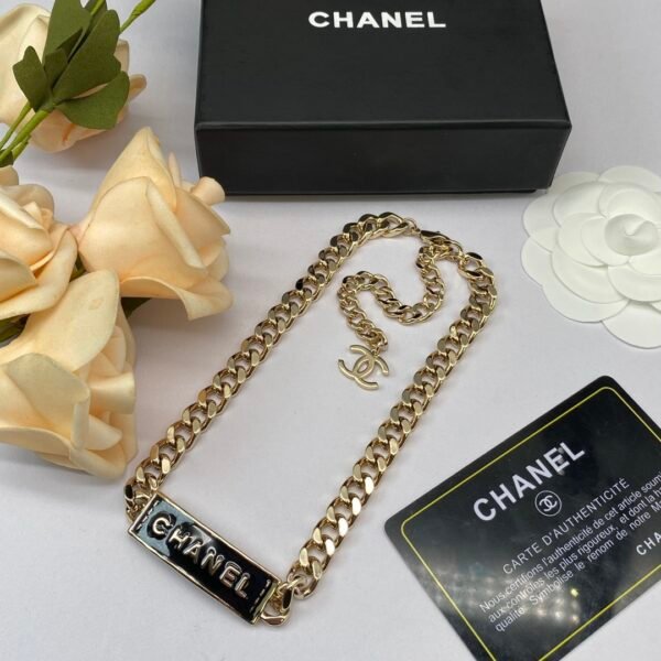 chanel set necklace earring