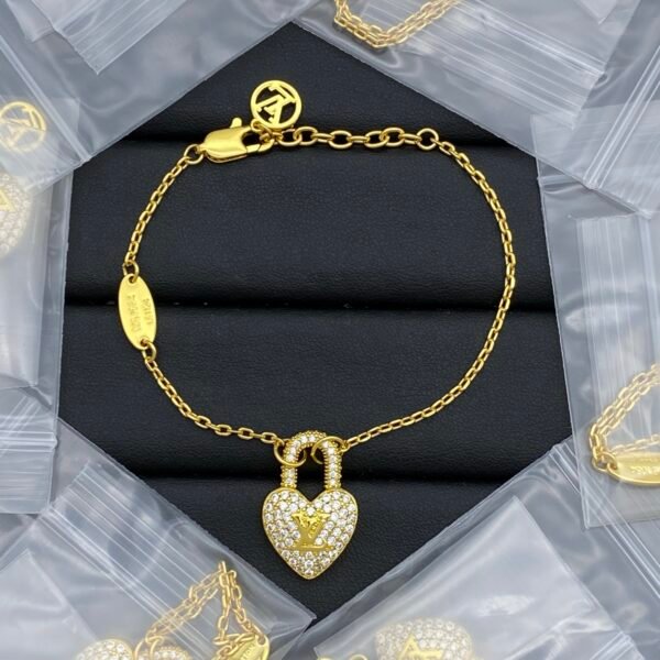 lv necklace bracelet earring