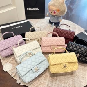 chanel mini cf with handle (handle mini cf)
