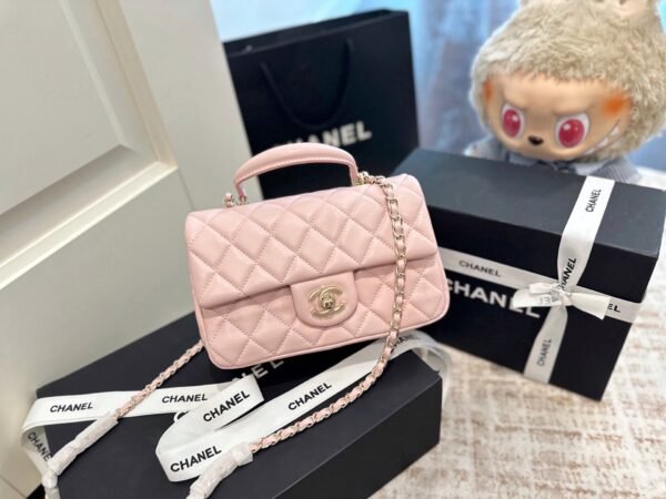 chanel mini cf with handle (handle mini cf)