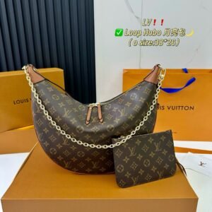 lv loop large moon bag