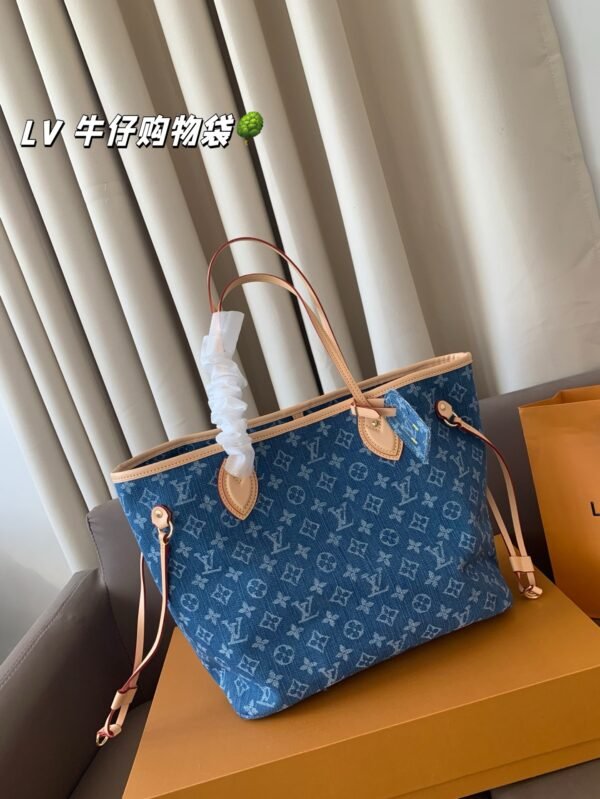 lv bestseller denim tote bag | lv collection tote bag