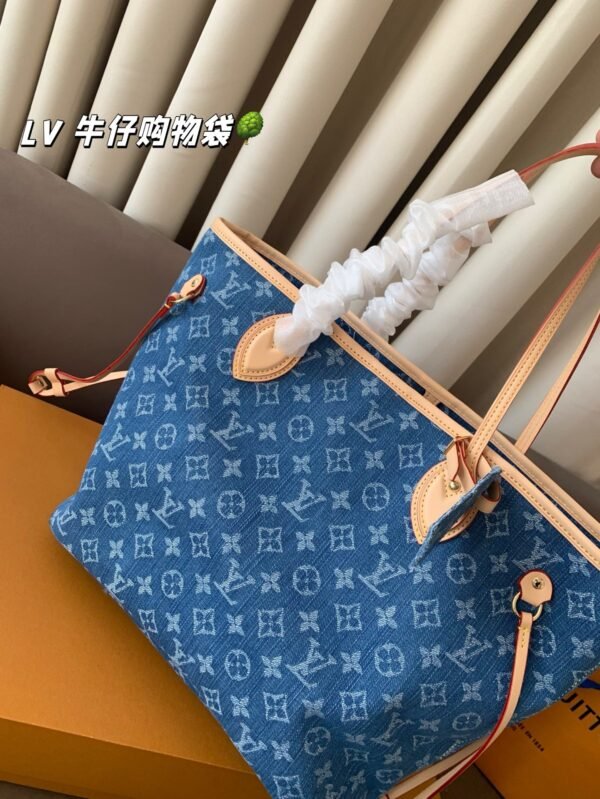 lv bestseller denim tote bag | lv collection tote bag