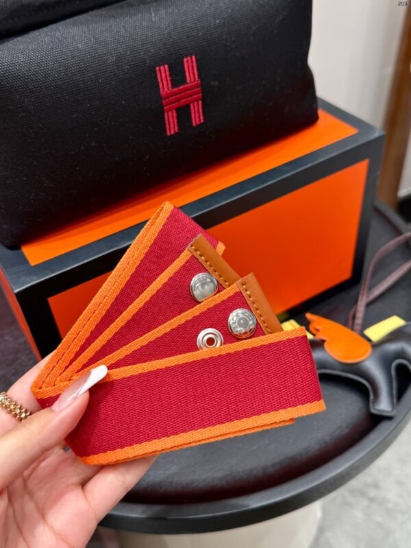 hermès canvas lunch box bag