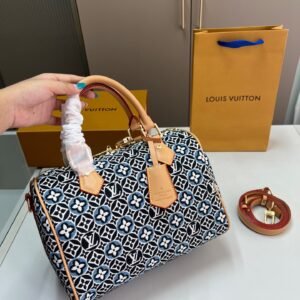 lv denim pillow bag handbag