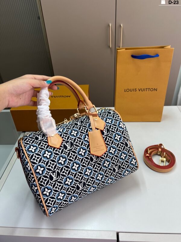 lv denim pillow bag handbag