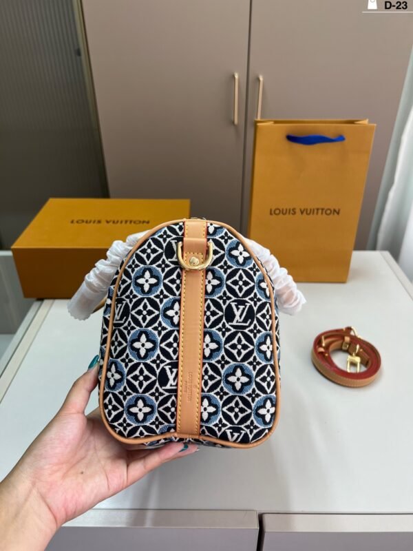 lv denim pillow bag handbag