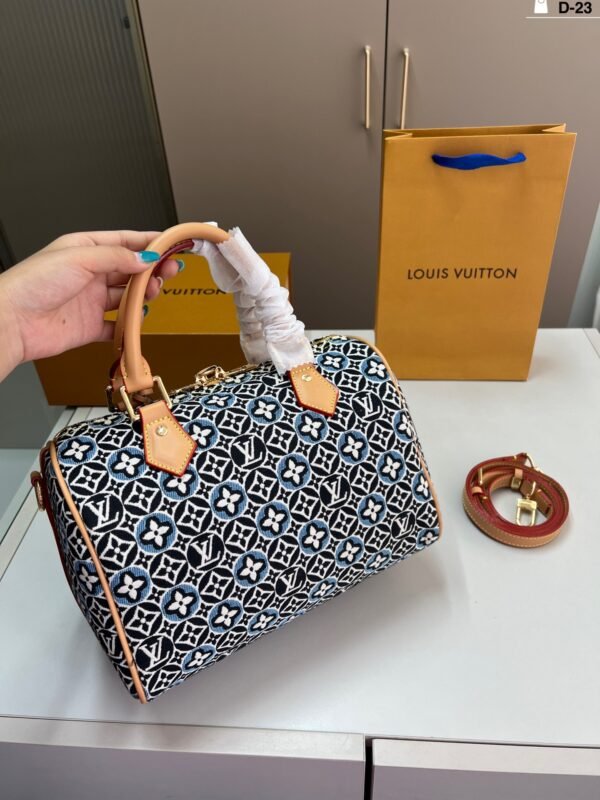 lv denim pillow bag handbag