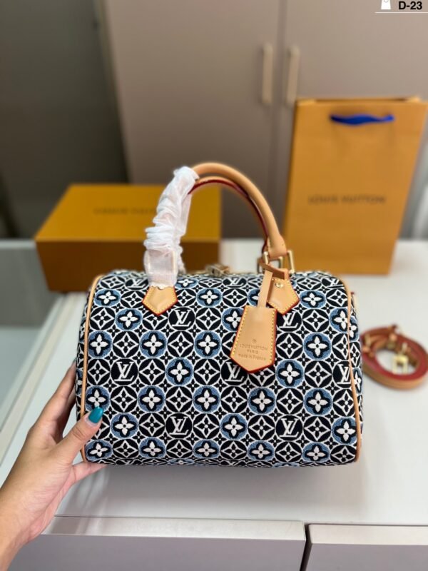 lv denim pillow bag handbag