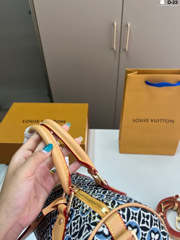 lv denim pillow bag handbag