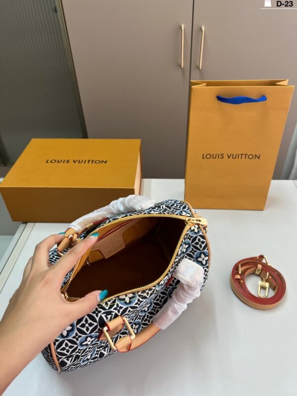 lv denim pillow bag handbag
