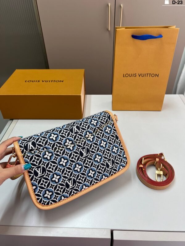 lv denim diane baguette bag
