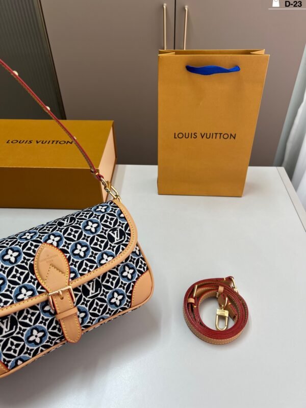 lv denim diane baguette bag