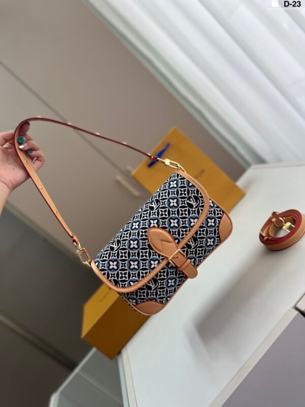 lv denim diane baguette bag