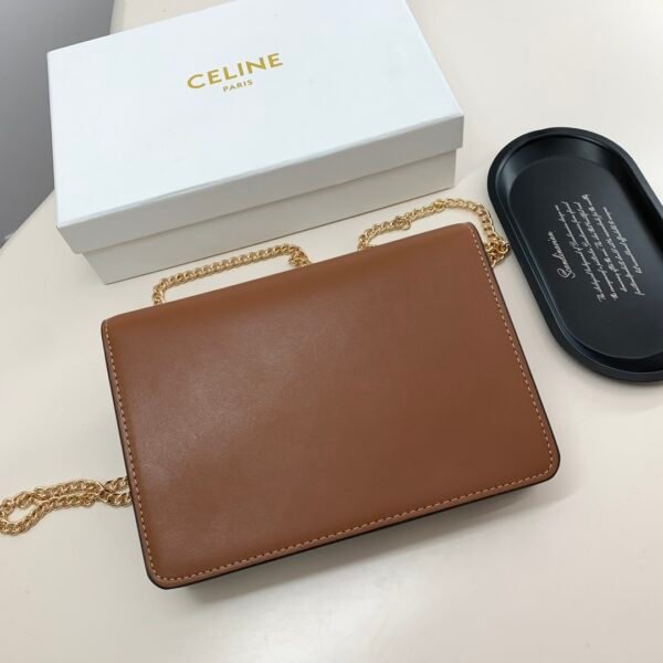 celine cow leather bag 19.3×13.5×3.5cm