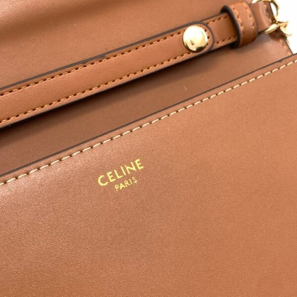 celine cow leather bag 19.3×13.5×3.5cm