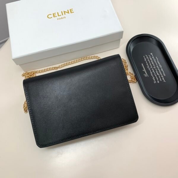 celine cow leather bag 19.3×13.5×3.5cm
