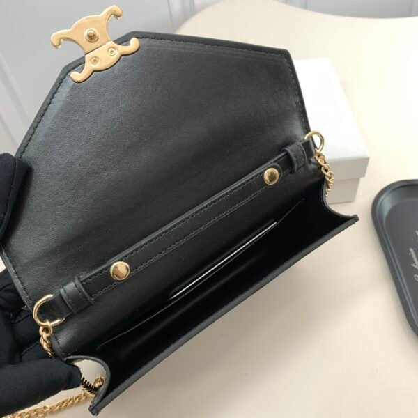 celine cow leather bag 19.3×13.5×3.5cm