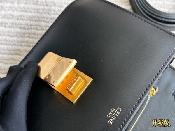 celine tofu bag, box calf leather quality upgraded version