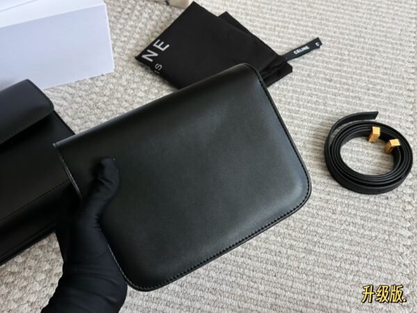 celine tofu bag, box calf leather quality upgraded version