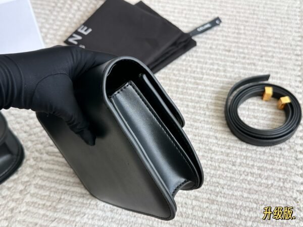 celine tofu bag, box calf leather quality upgraded version