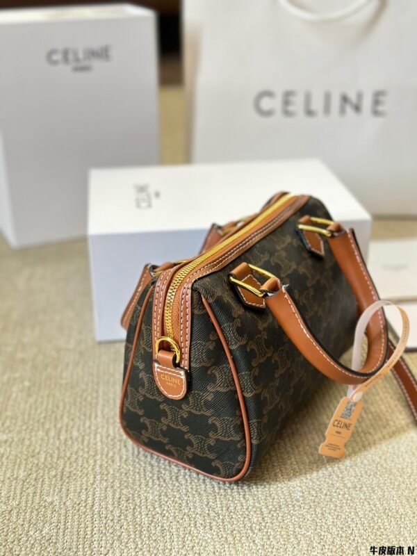 céline boston pillow bag 19×15cm cowhide version