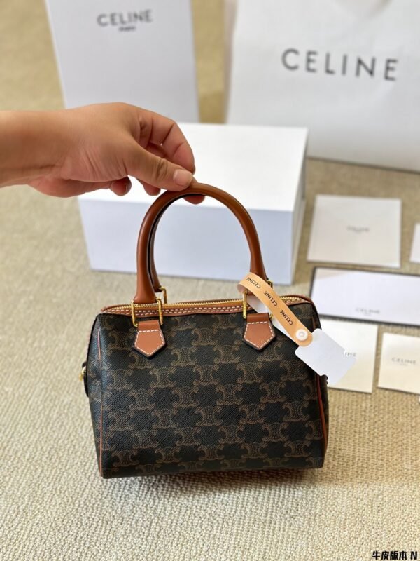 céline boston pillow bag 19×15cm cowhide version