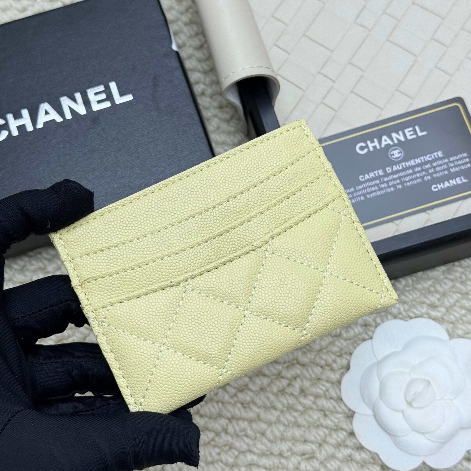 chanel 2025 new arrival lambskin card holder chanel 2025 new arrival lambskin card holder