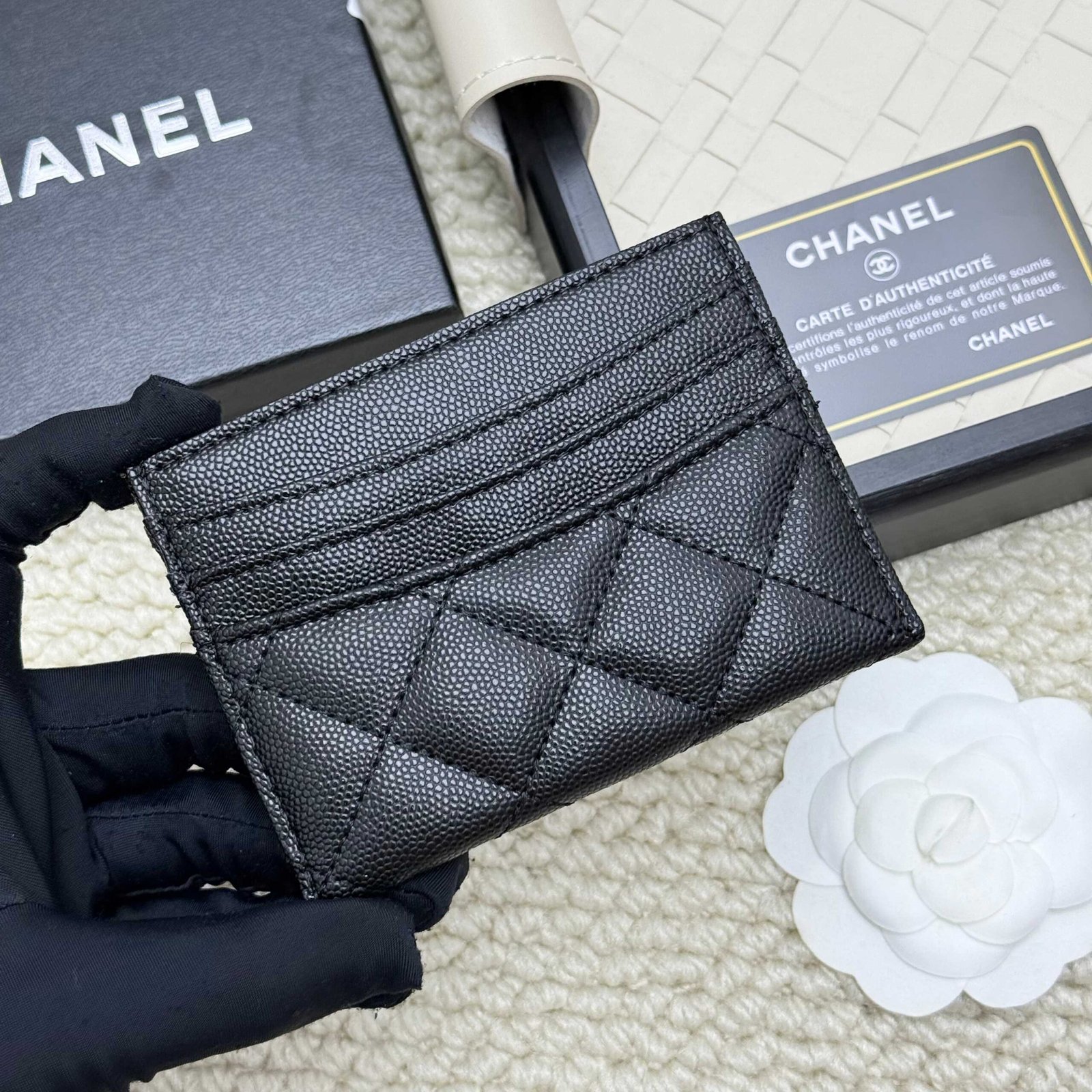 chanel 2025 new arrival lambskin card holder chanel 2025 new arrival lambskin card holder