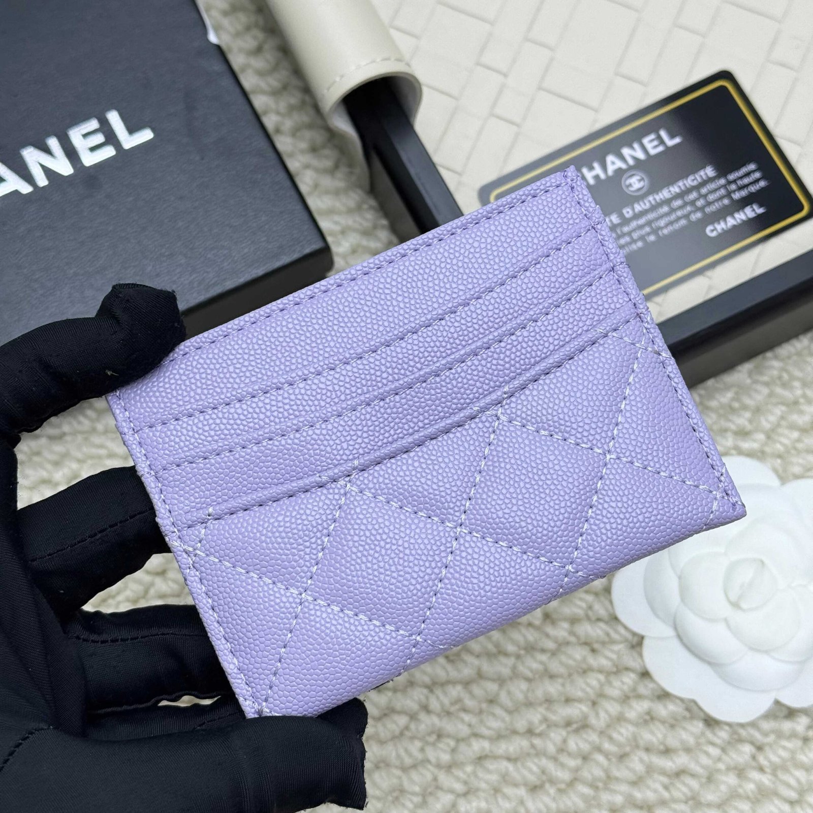 chanel 2025 new arrival lambskin card holder chanel 2025 new arrival lambskin card holder