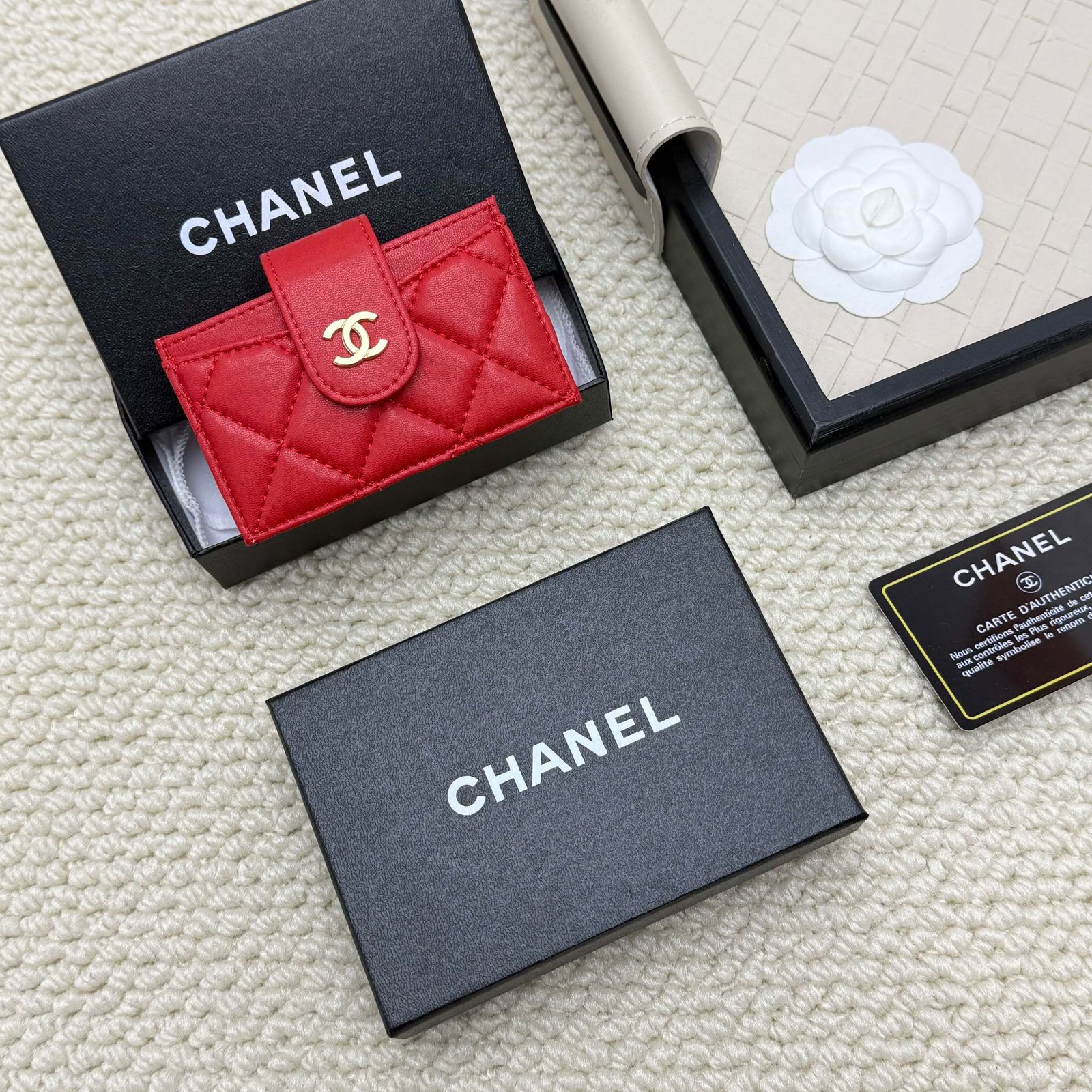 chanel caviar & lambskin card holder chanel caviar & lambskin card holder