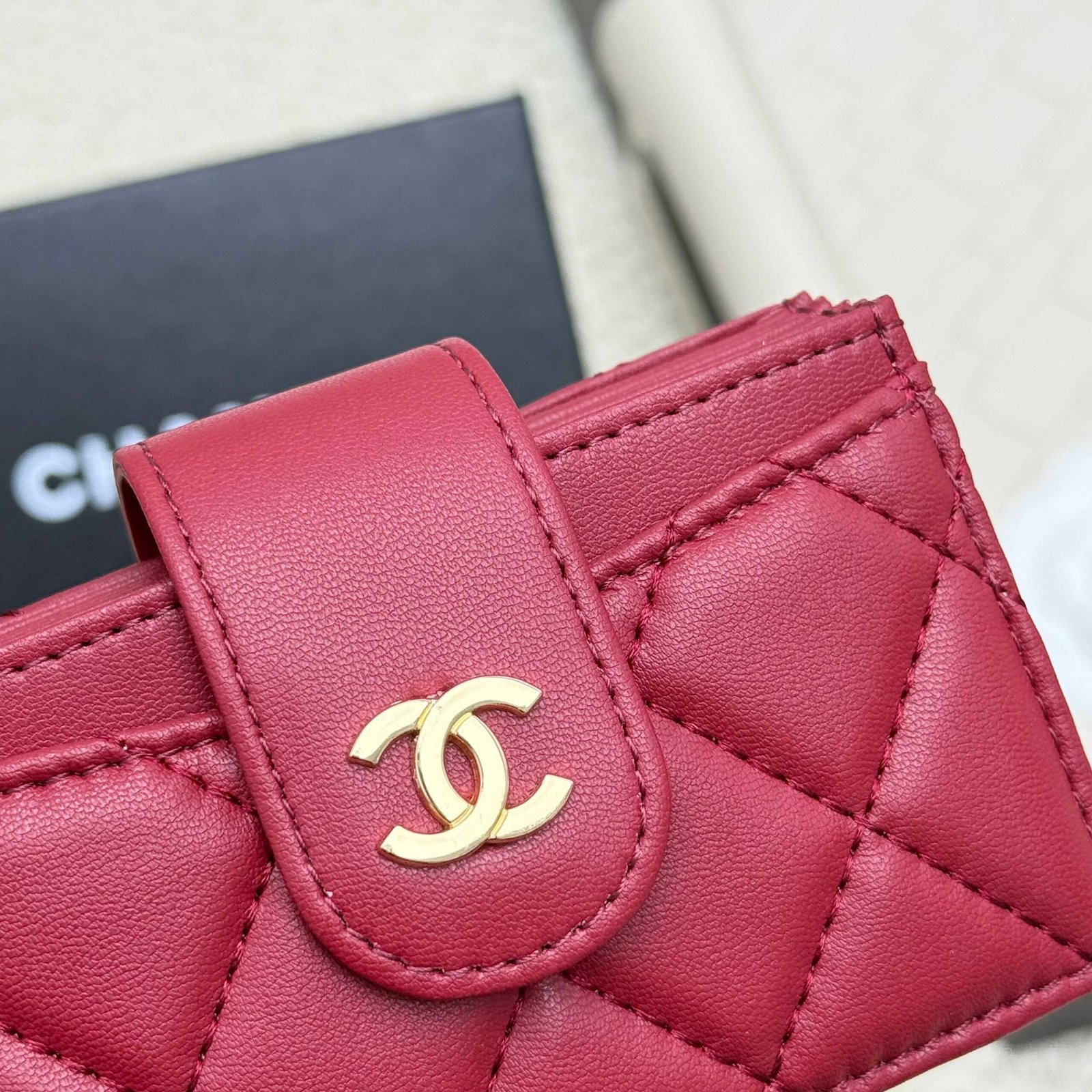 chanel caviar & lambskin card holder chanel caviar & lambskin card holder