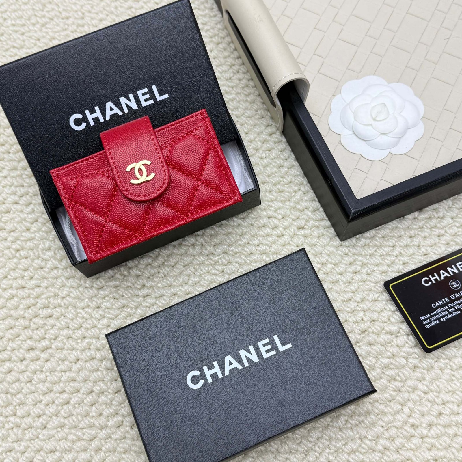 chanel caviar & lambskin card holder chanel caviar & lambskin card holder